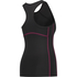 HKMX Sport Crop Tank Top, Schwarz