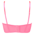 Padded longline bra Andrea, Rose