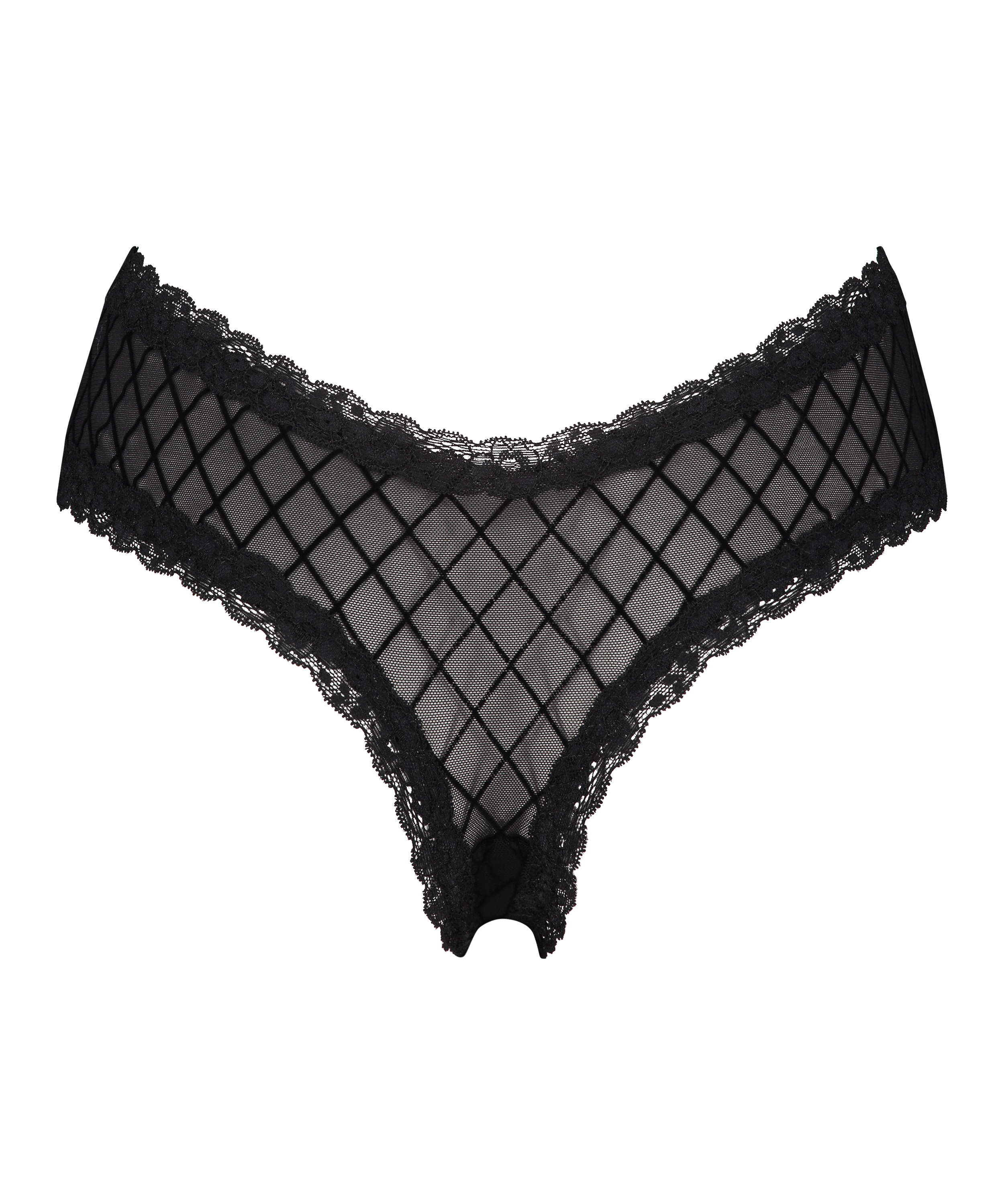 Brazilian V-shape mesh, Schwarz, main