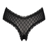 Brazilian V-shape mesh, Schwarz