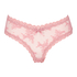 Slip brésilien V-shape mesh, Rose