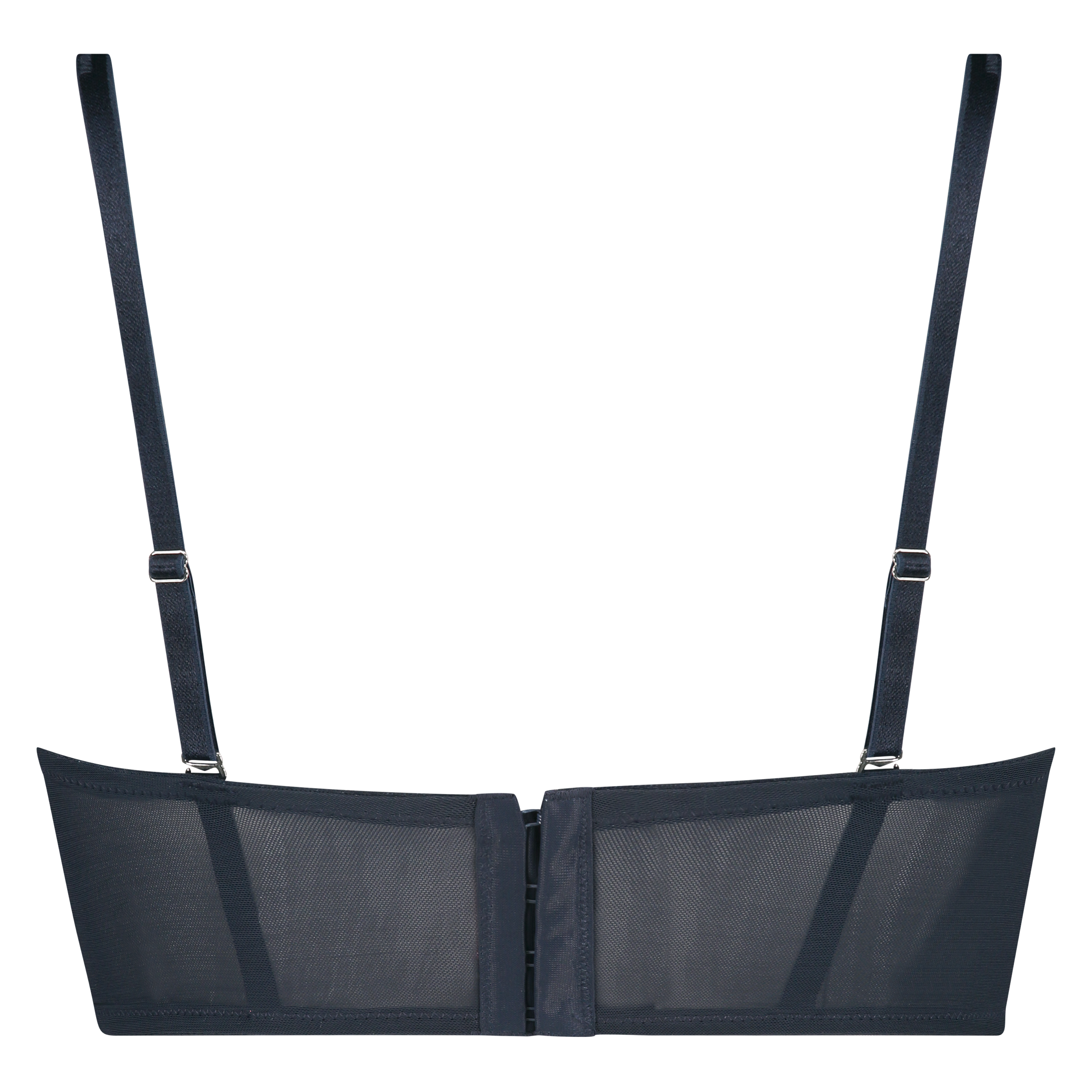 Soutien-gorge &agrave; armatures pr&eacute;form&eacute; longline Amora, Bleu, main