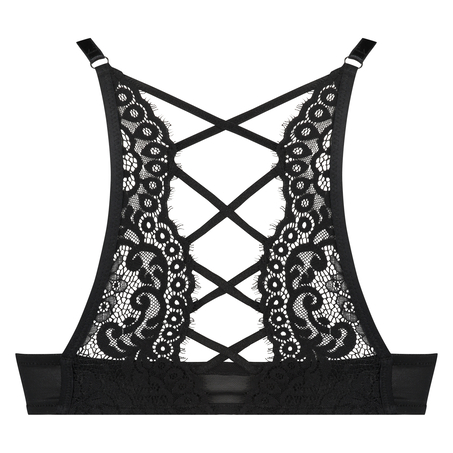 Vorgeformter Push-up-Bügel-BH Cardi, Schwarz