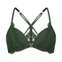 Soutien-gorge à armatures préformé push-up Miley, Vert