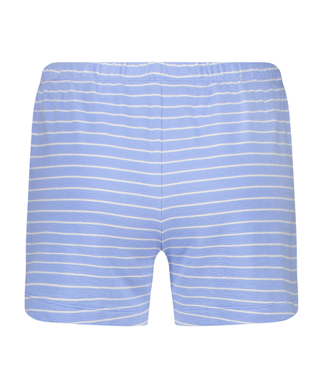 Short Coton, Bleu