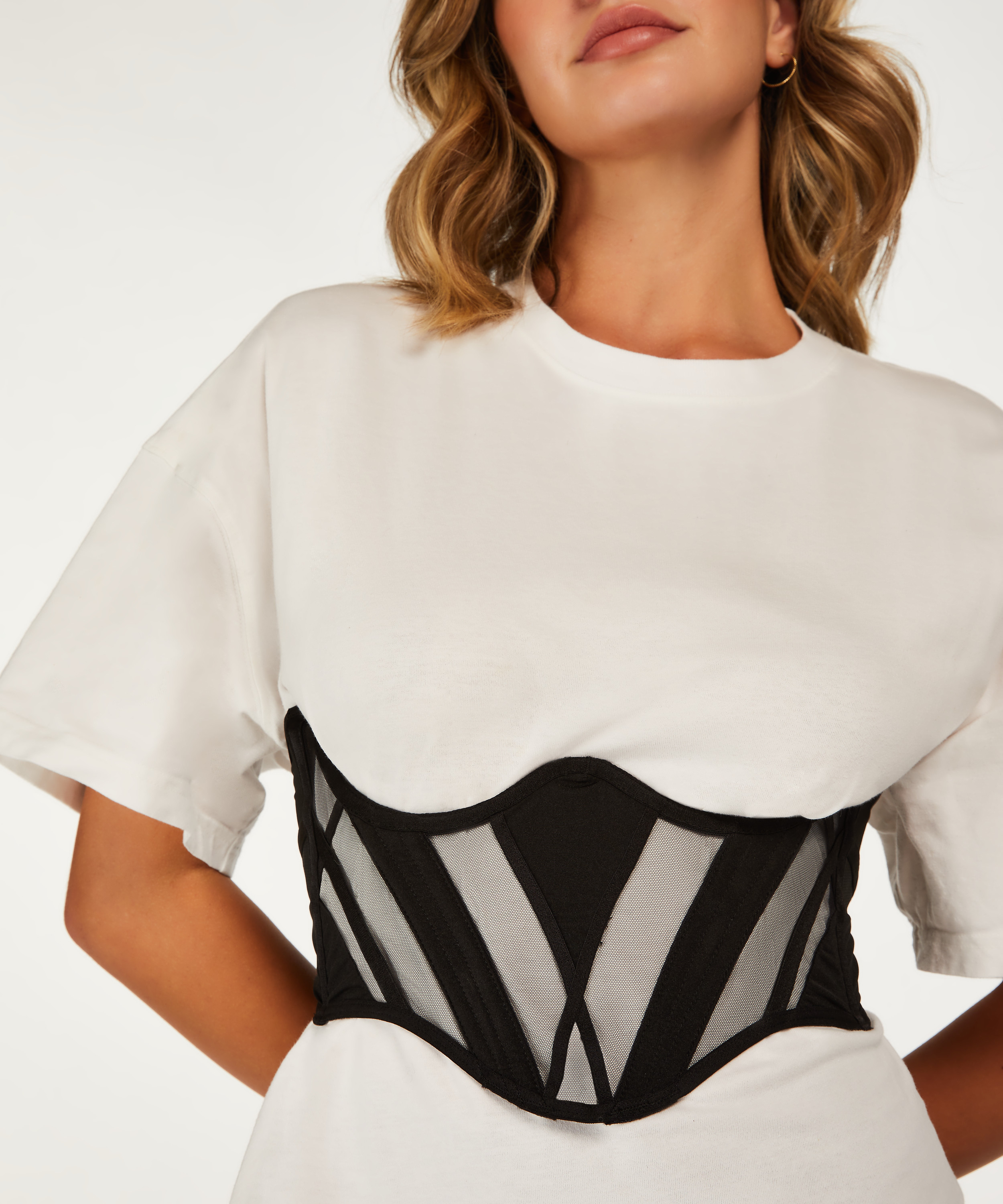 Bustier Slay, Schwarz, main