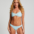 Bandeau Bikini Top Crinkle, Blau, main Bandeau Bikini Top Crinkle, Blau