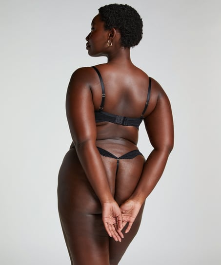 Half Vorgeformter Cup Bügel-BH Belladonna, Schwarz