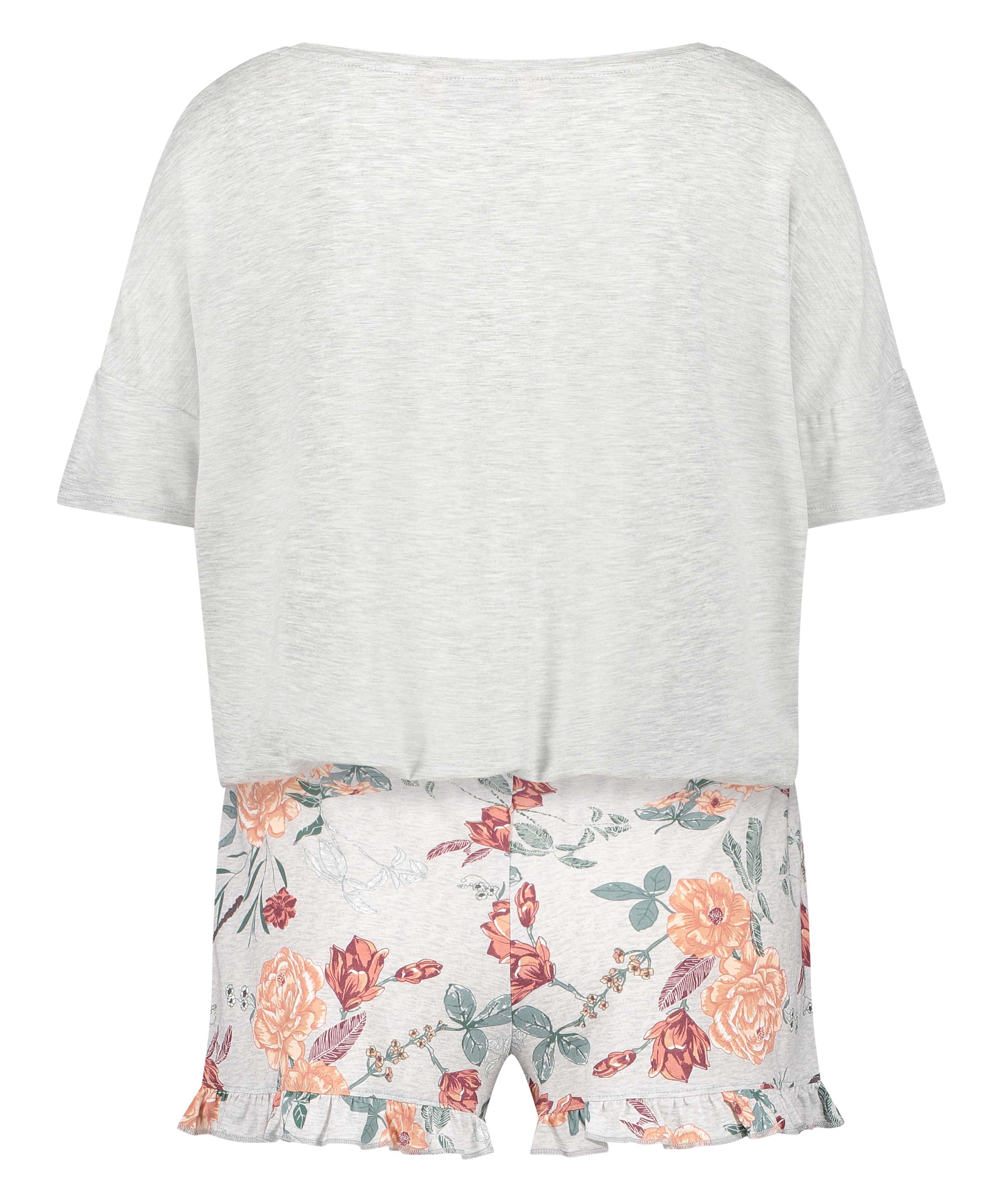 Kurzes Pyjamaset, Grau, main