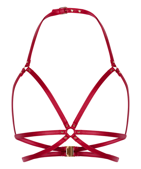 Offener Bralette, Rot