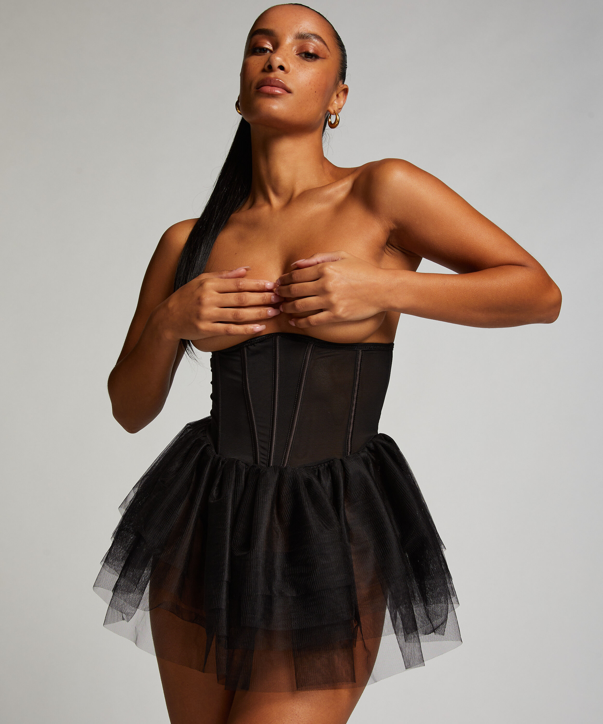 Private Tutu Corset, Noir