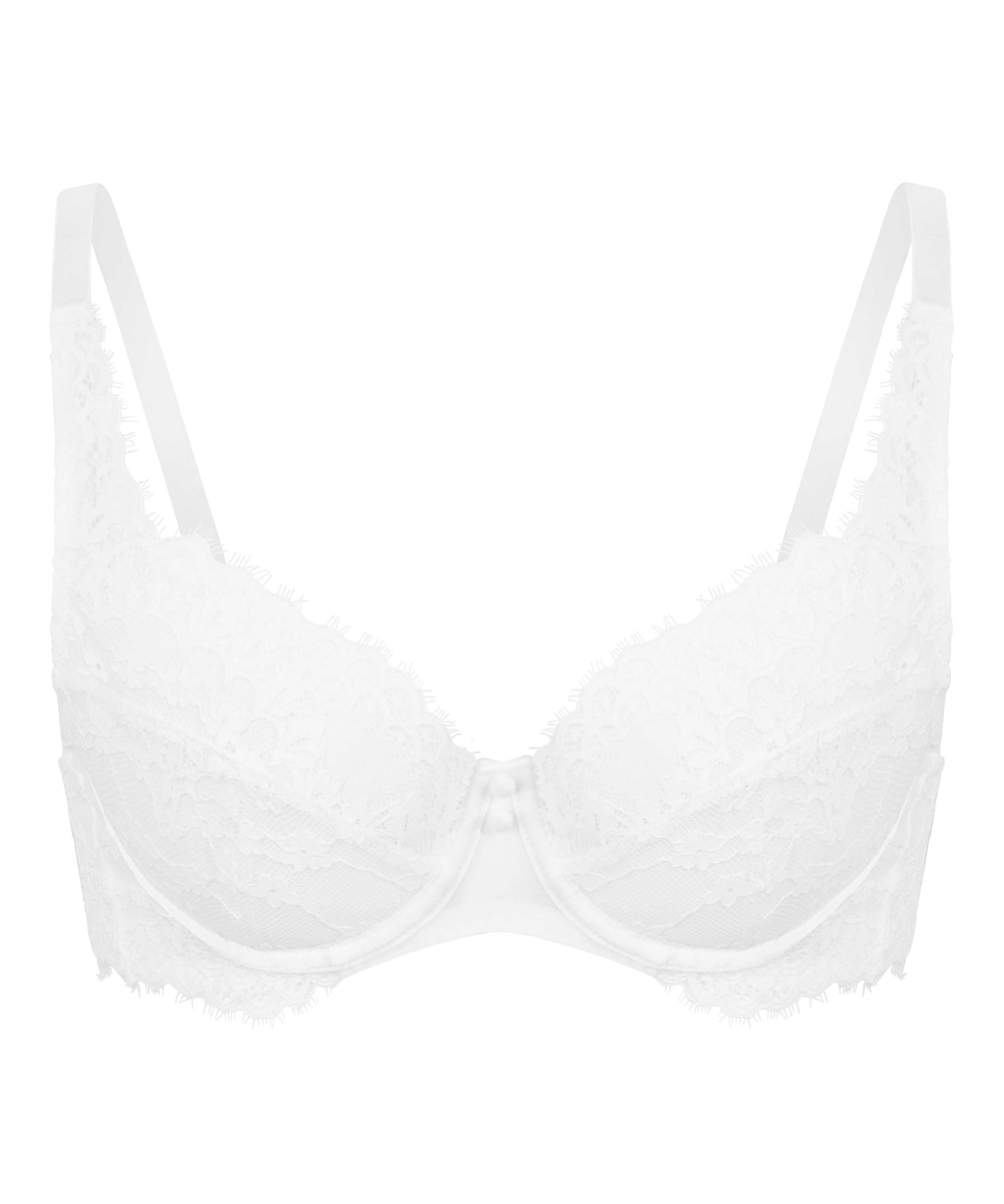 Soutien-gorge &agrave; armatures non-pr&eacute;form&eacute; Daisy, Blanc, main