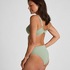 Slip taille haute Diva, Vert