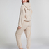 Hoodie aus Fleece Snuggle, Beige