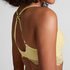 Soutien-gorge sans armatures pr&eacute;form&eacute; Andrea, Jaune