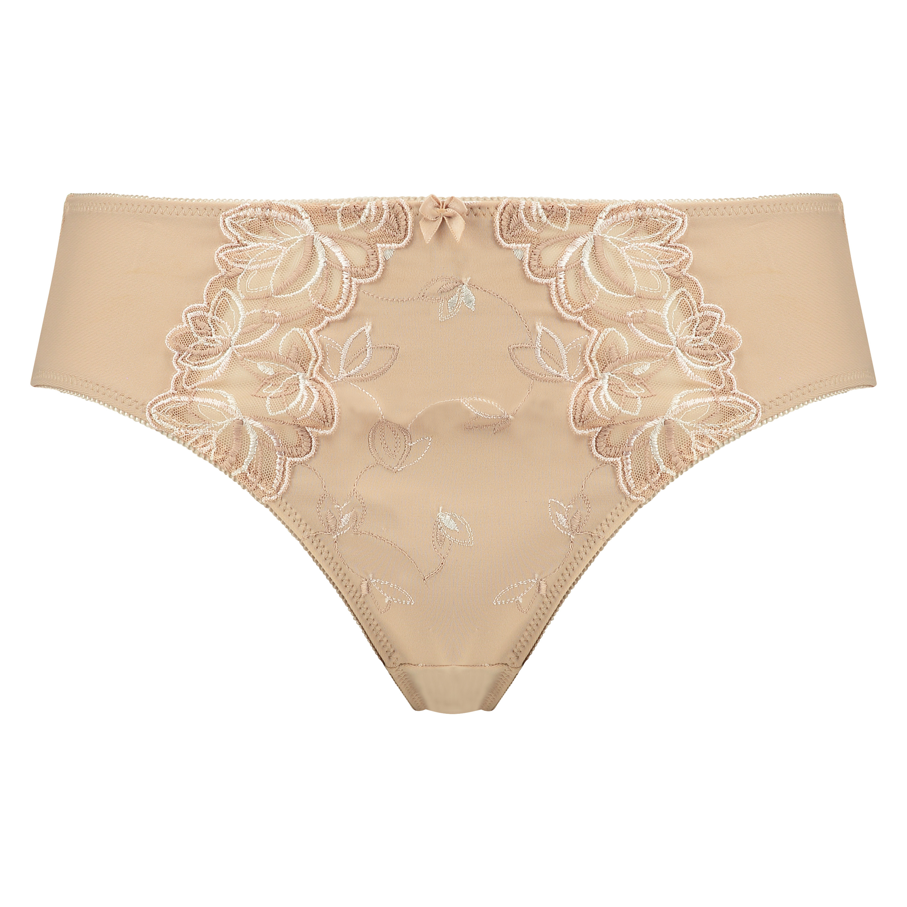 Hochgeschnittener Slip Diva, Beige, main