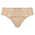 Hochgeschnittener Slip Diva, Beige