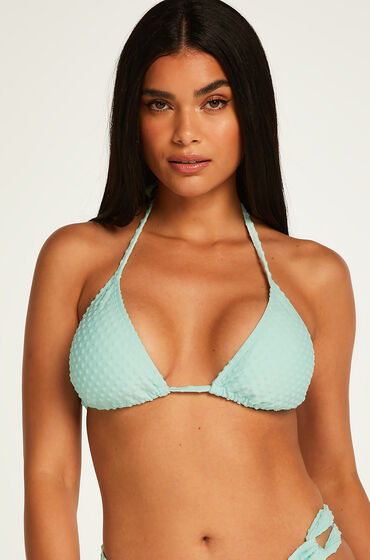 Hunkemöller Triangle-Bikini-Top Maui Blau