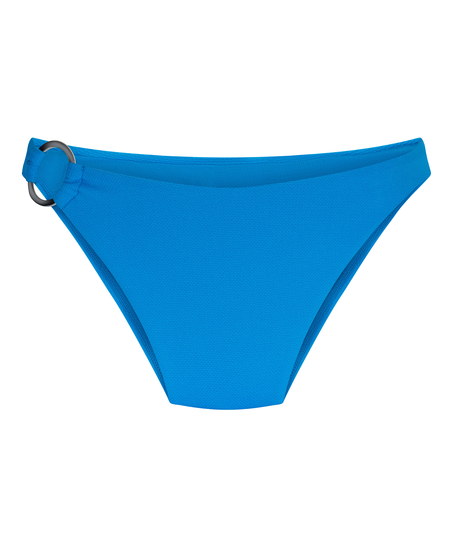 Bas de bikini échancré Porto, Bleu