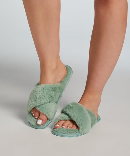 Chaussons Lia, Vert