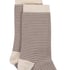 Crew-Socken aus Modal, Braun