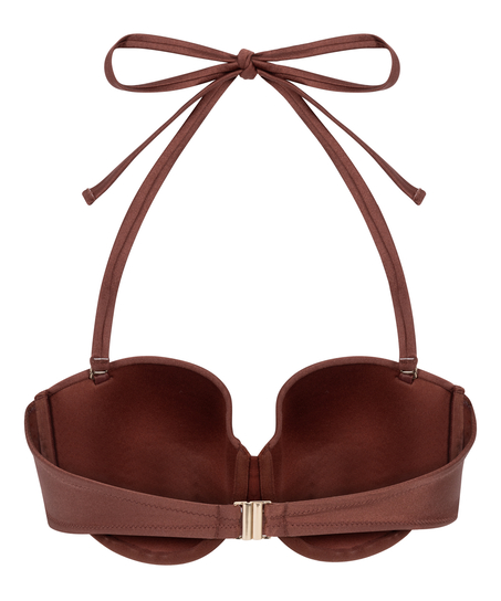 Haut de bikini bandeau Dune, Rouge