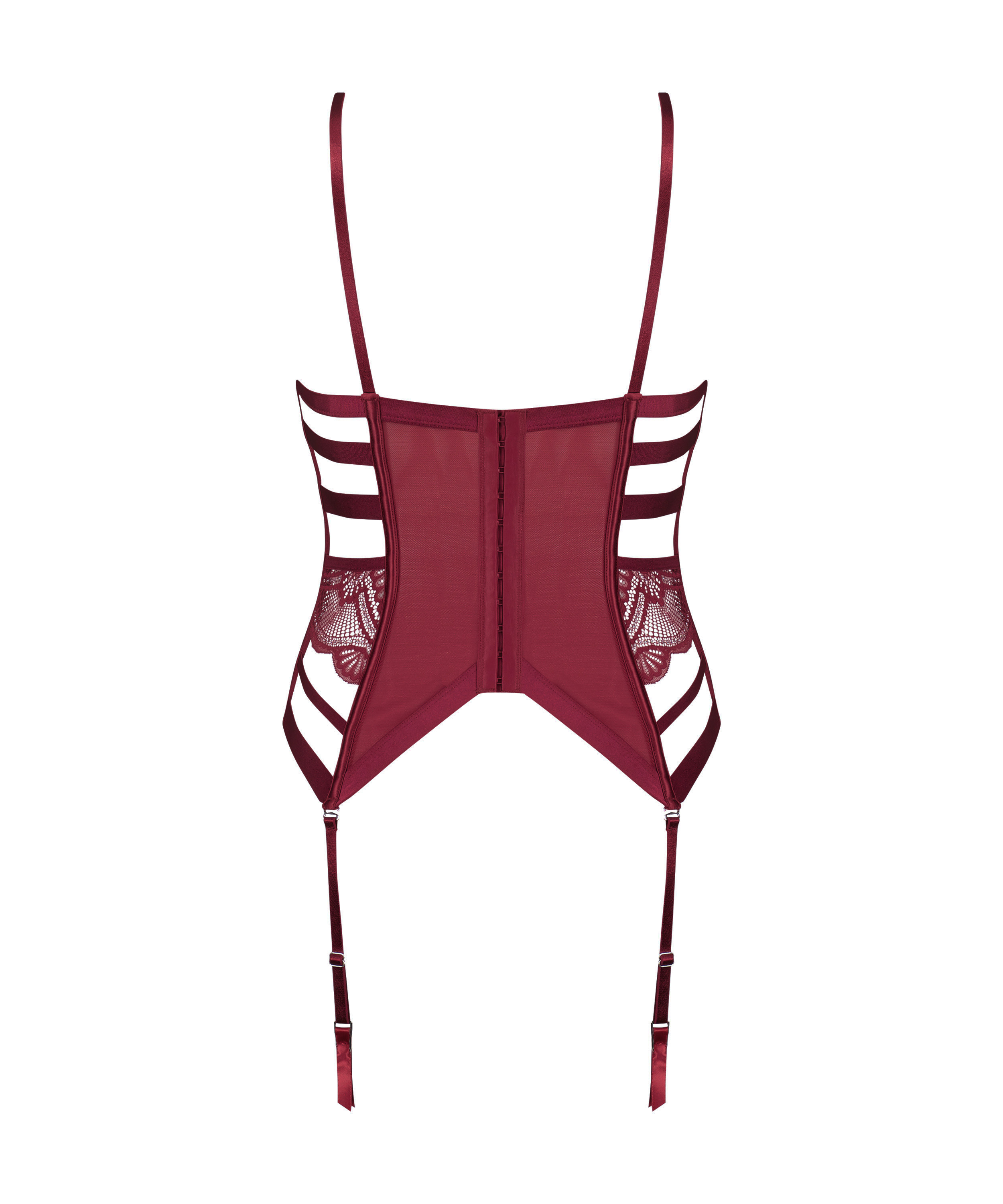 Private Bustier Lyra, Rot, main
