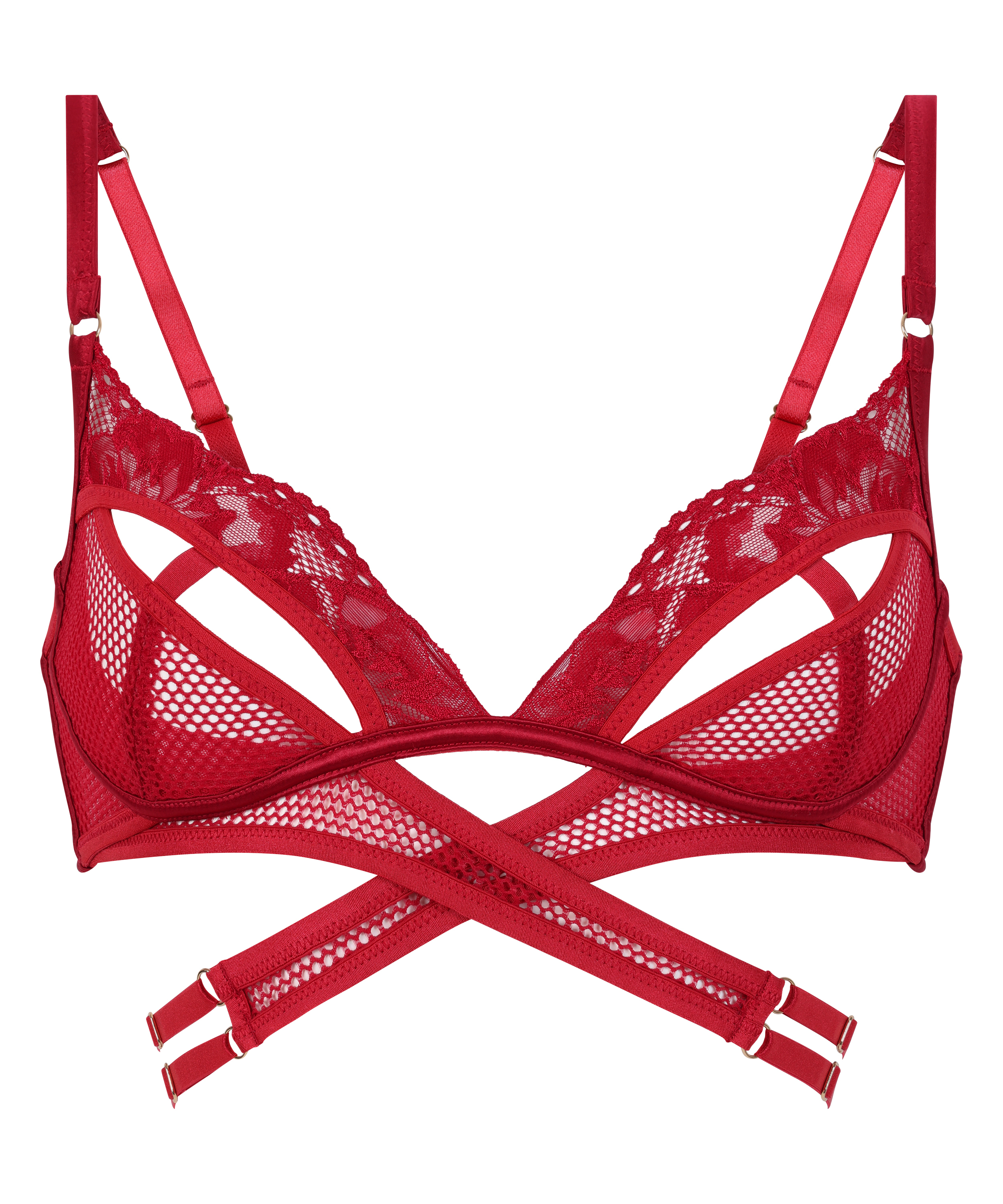 Bralette Pleasure, Rot, main