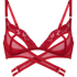 Bralette Pleasure, Rot