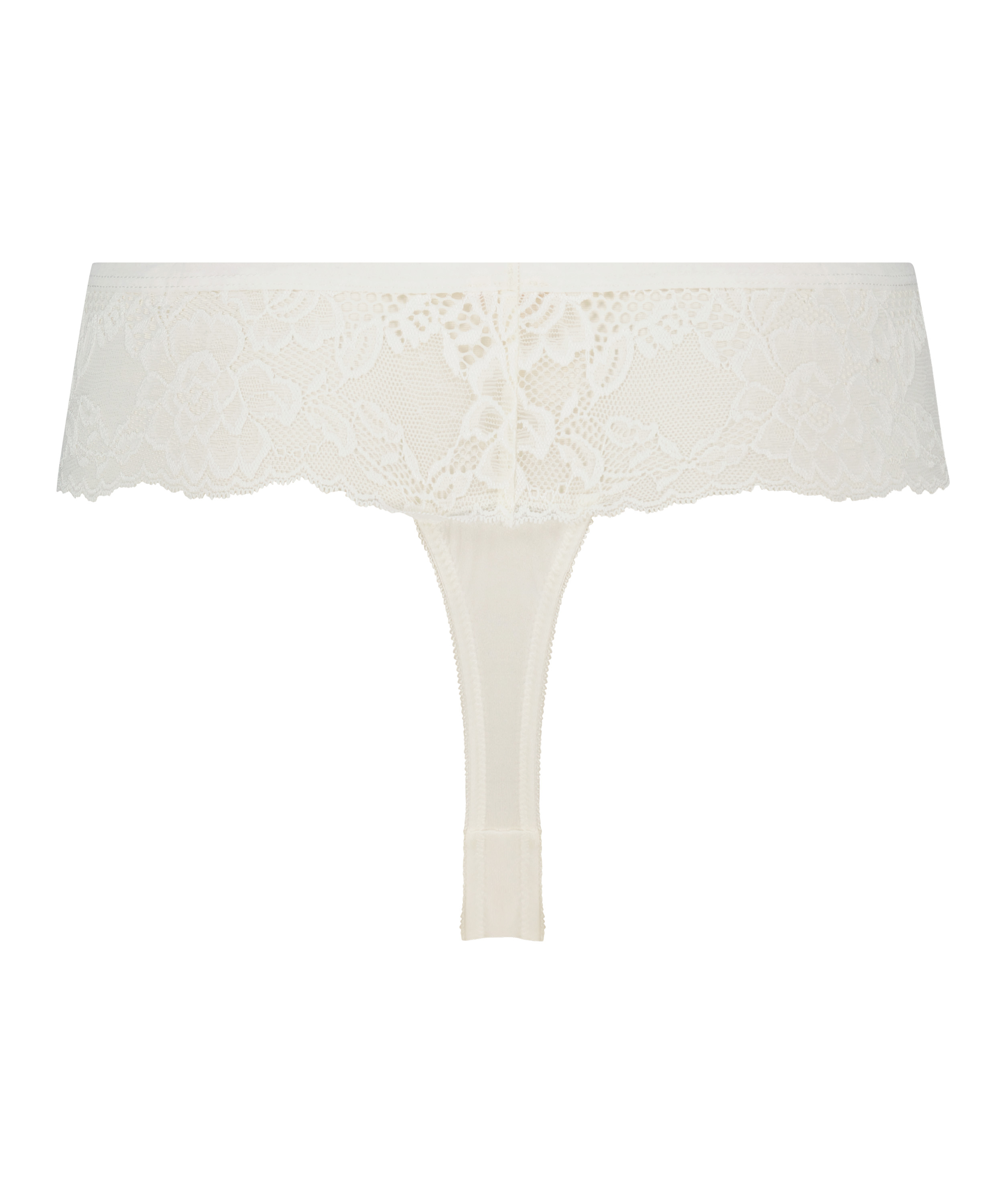 Boxer string Bianca, Blanc, main