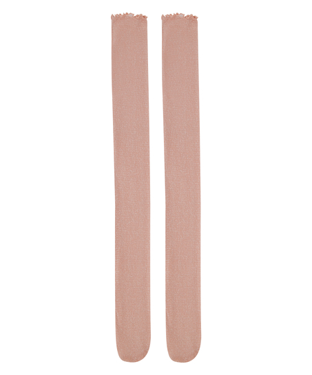 Chaussettes Glitter, Rose