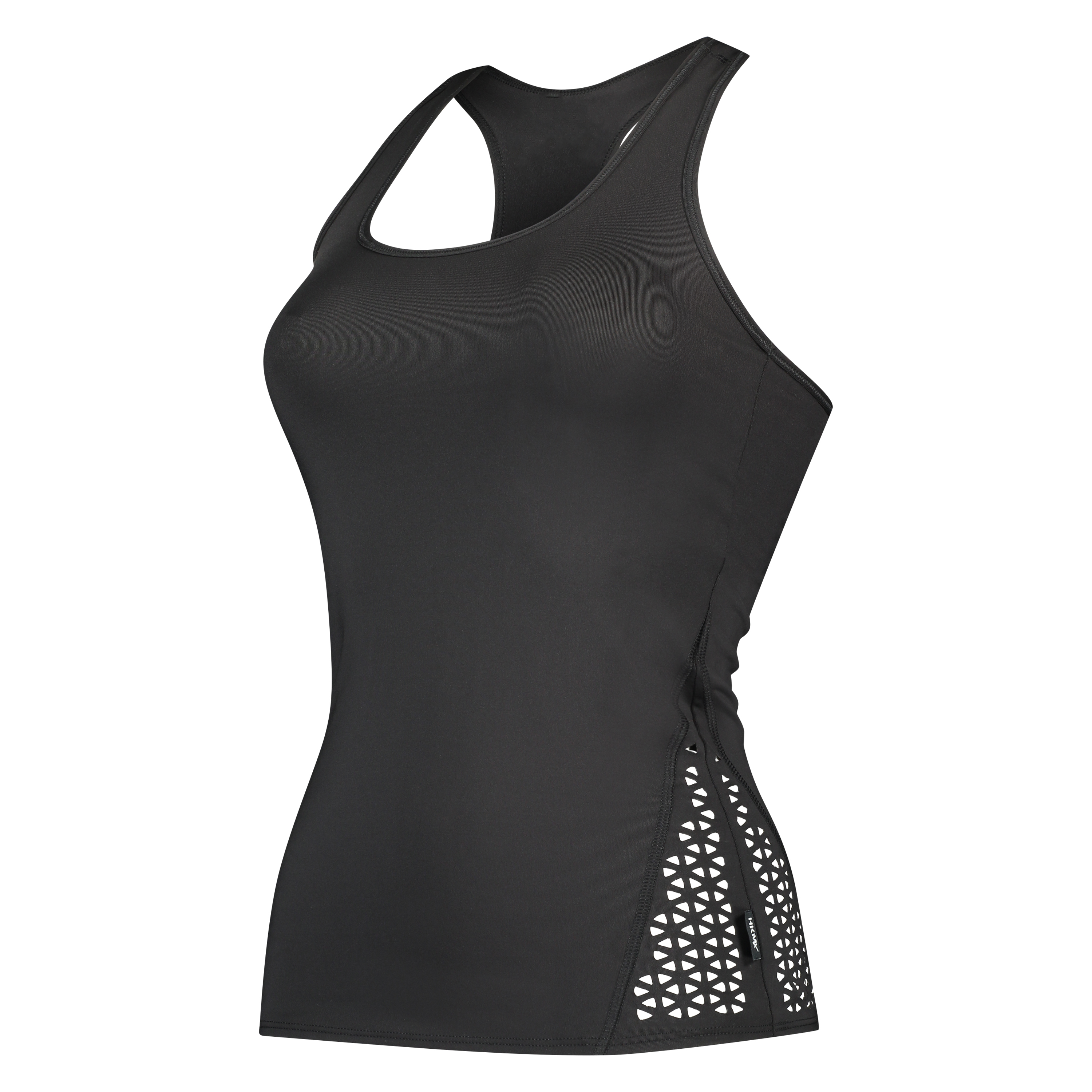 Haut tanktop HKMX Lasercut, Noir, main