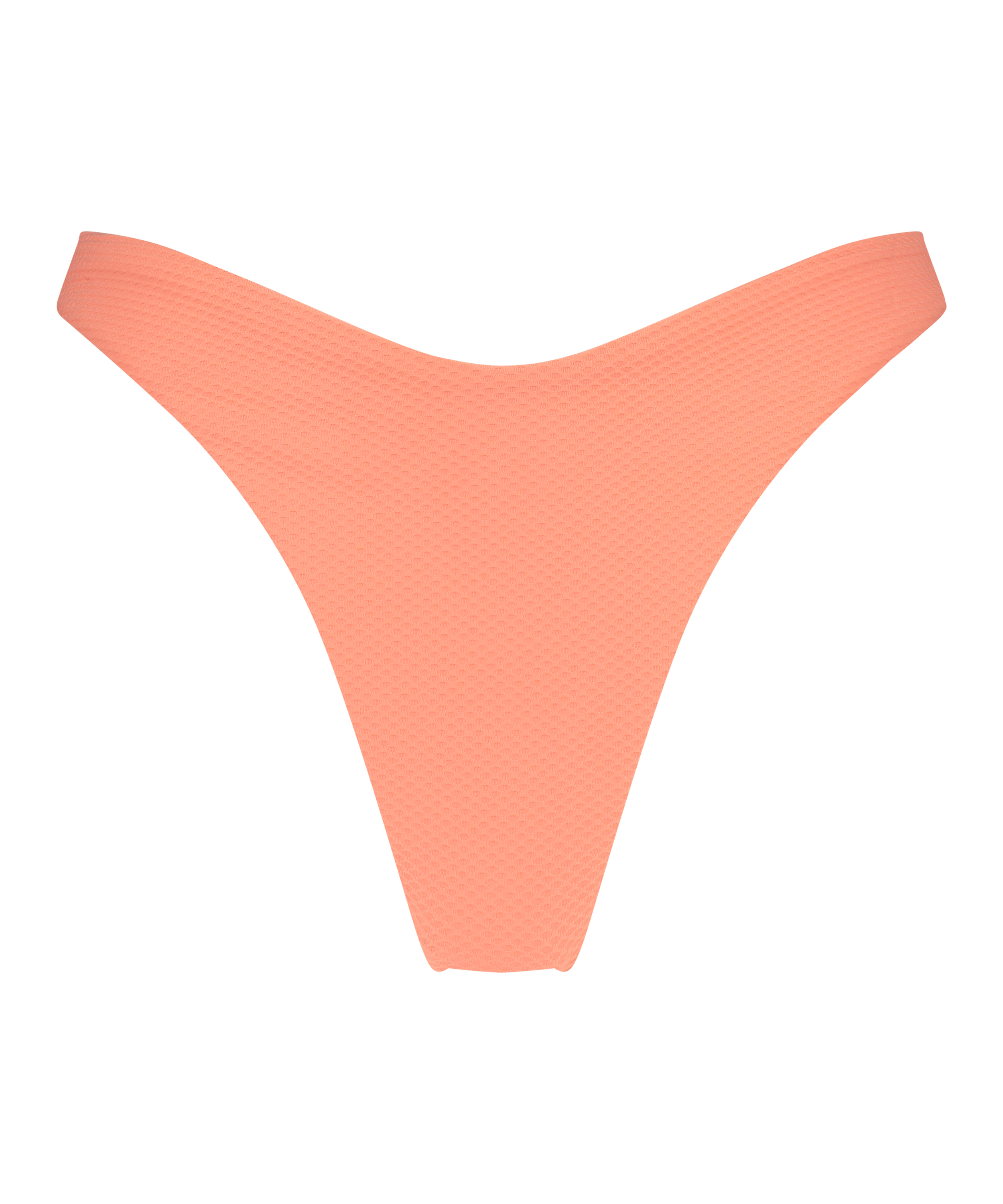 Bikiniunterteil mit hohem Beinausschnitt Peachy, Orange, main
