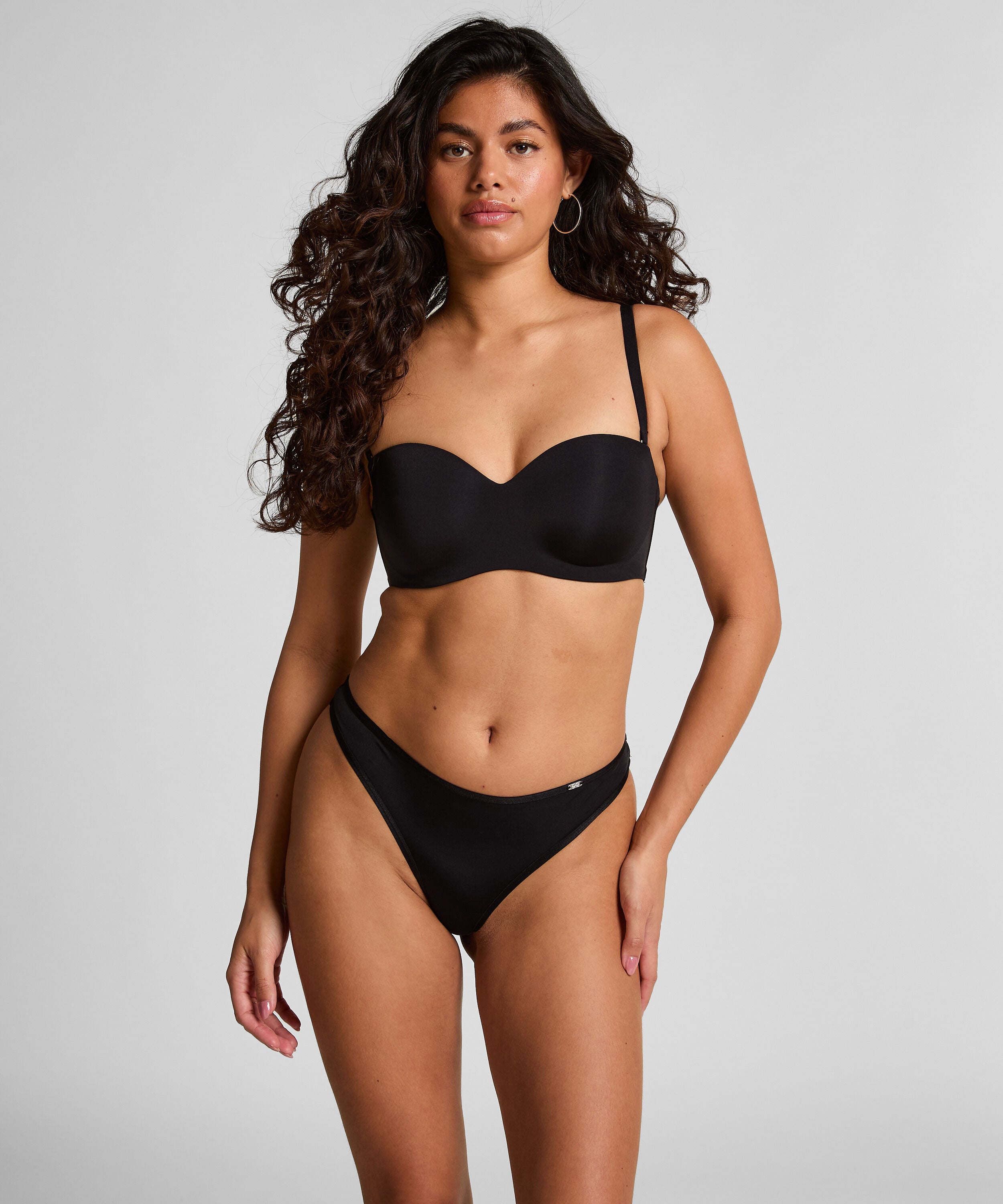 Gepolsterter trägerloser Push-Up BH mit Bügeln Smooth
