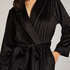 Bademantel, Schwarz