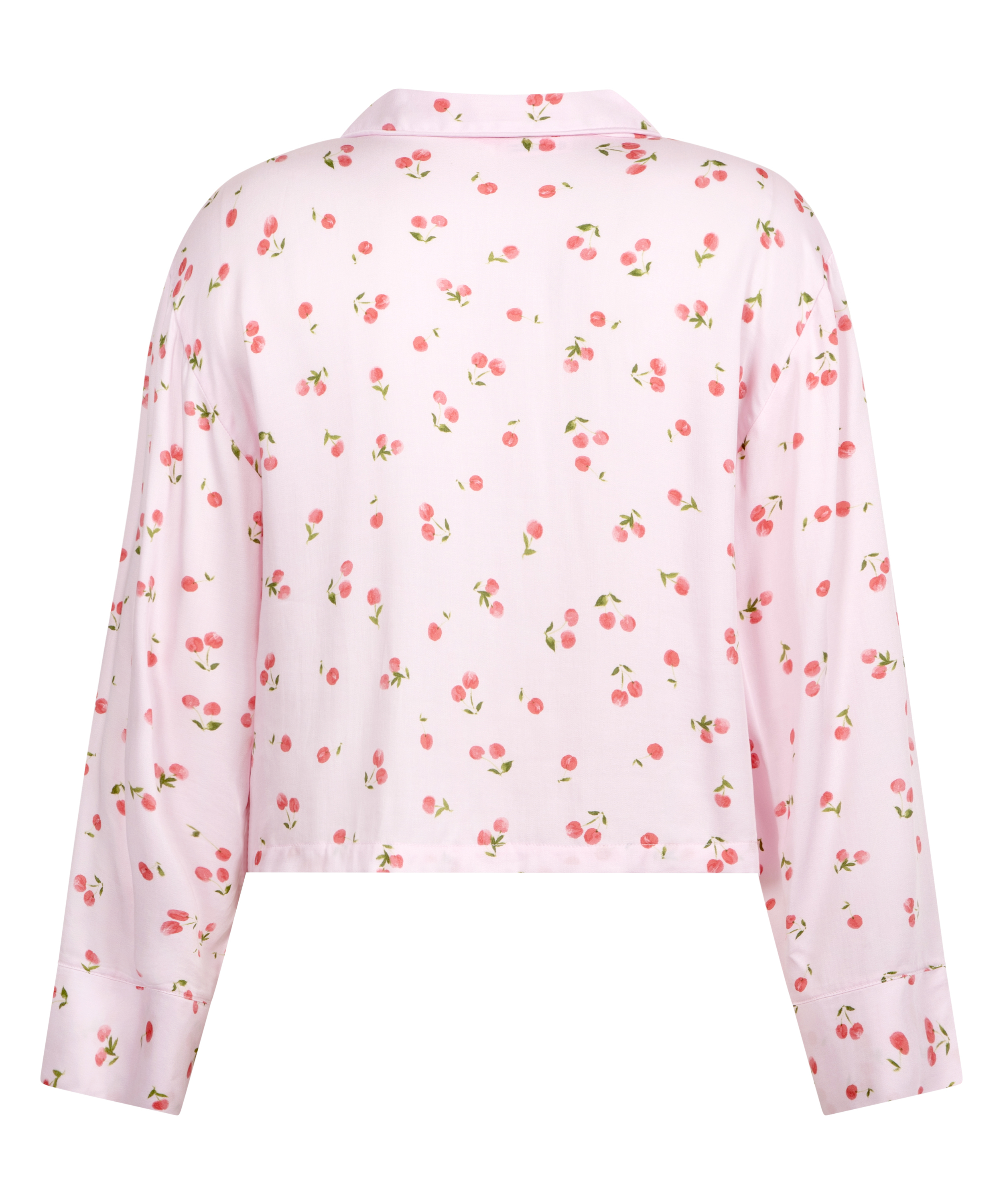 Veste à manches longues Satin, Rose, main