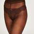 Collants 15 Denier Anti-ladder, Marron