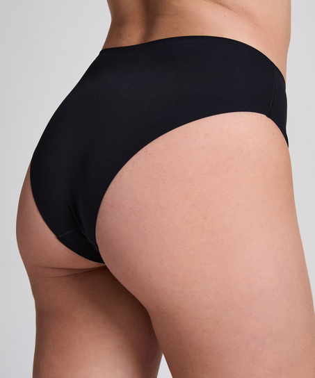 Slip brésilien Smooth, Noir