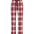 Tall Pyjamahose aus Flanell, Rose