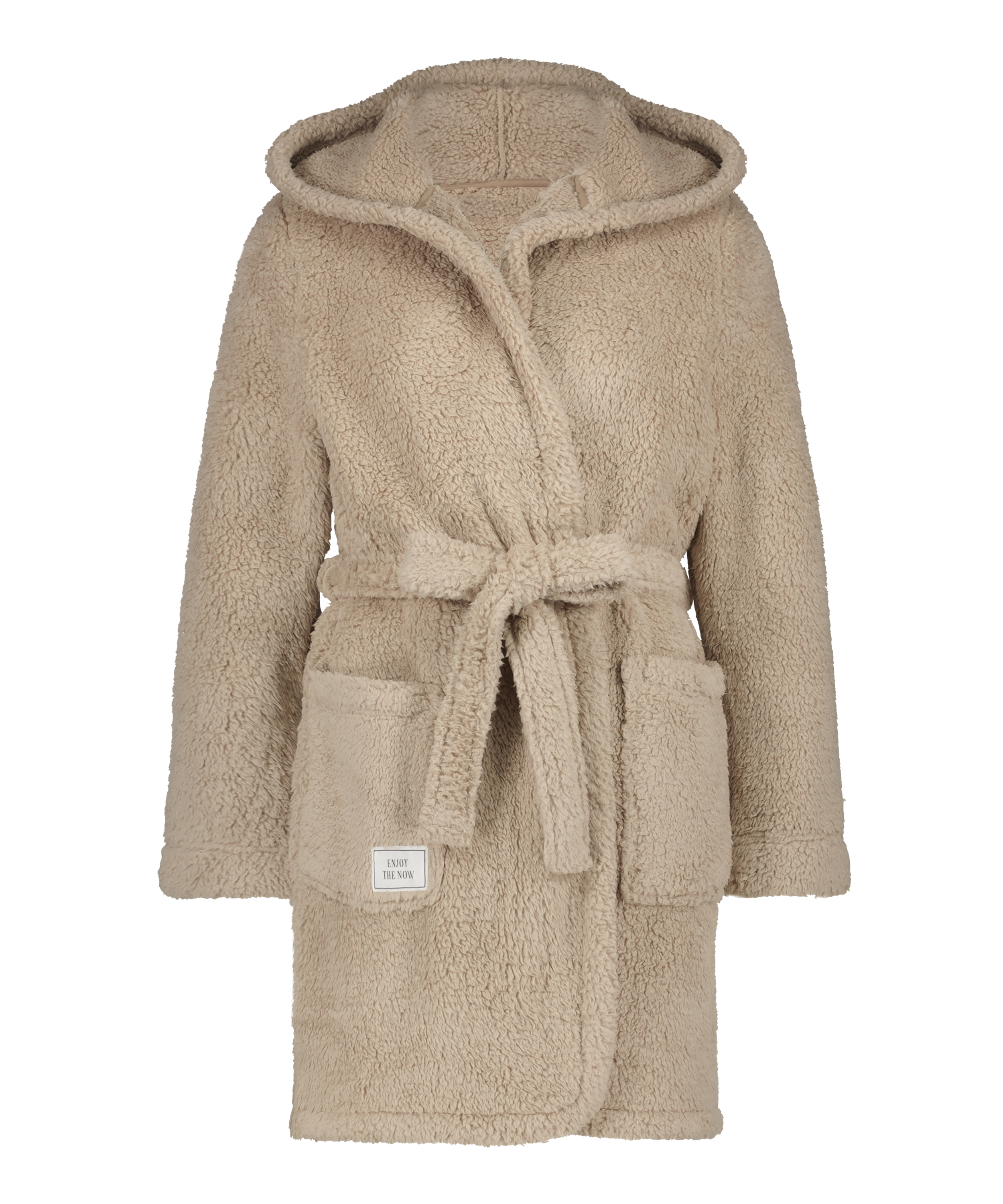 Peignoir Fleece, Beige, main