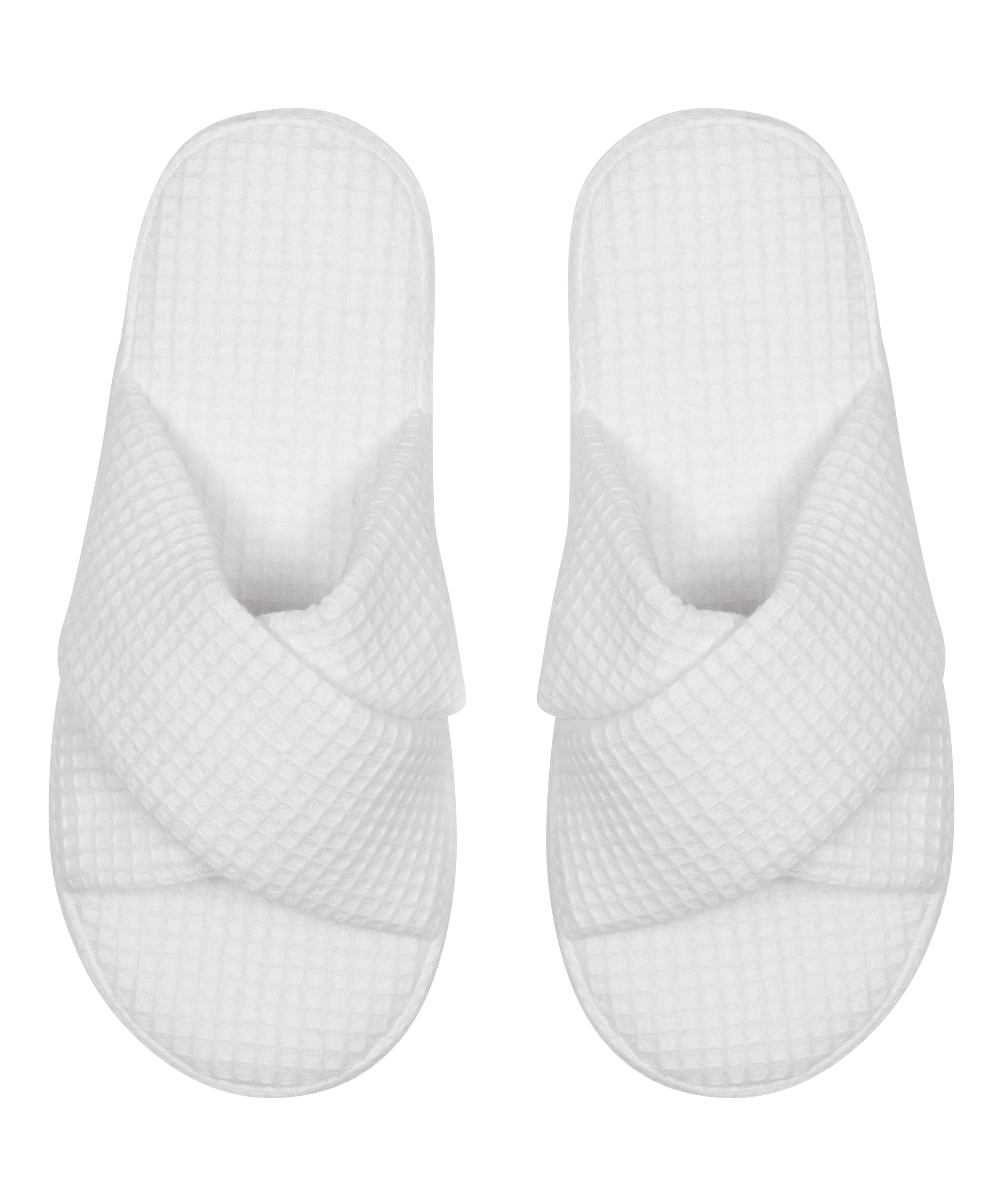 Chaussons Gaufre, Blanc, main