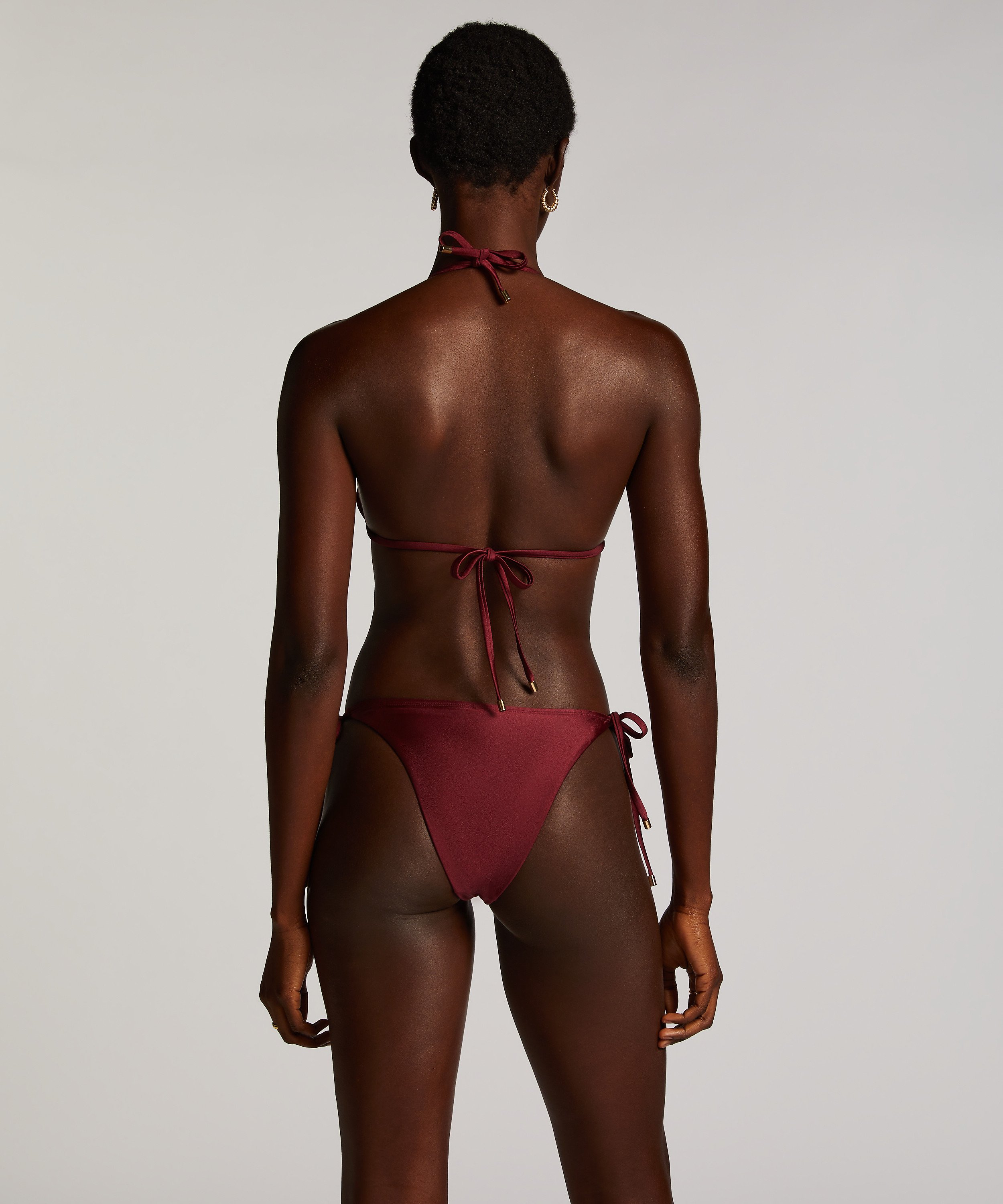 Triangel-Bikinioberteil Yucatan, Rot, main