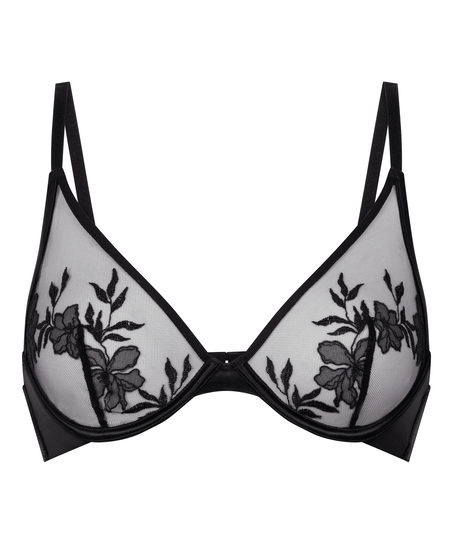 Soutien-gorge à armatures non-rembourré Hilton, Noir