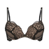Soutien-gorge &agrave; armatures maximiseur pr&eacute;form&eacute; Bliss, Noir