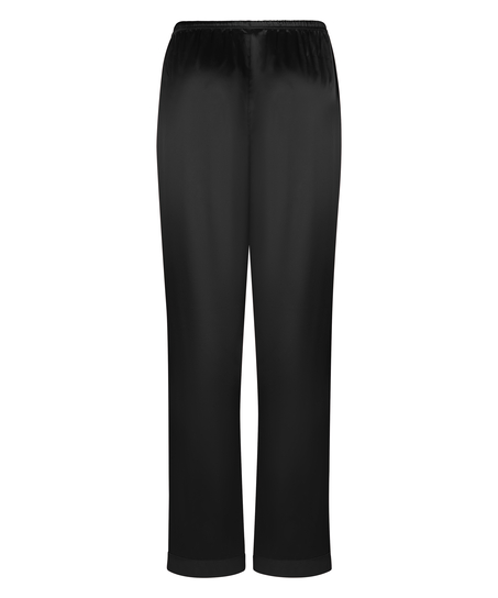 Pantalon Satin, Noir