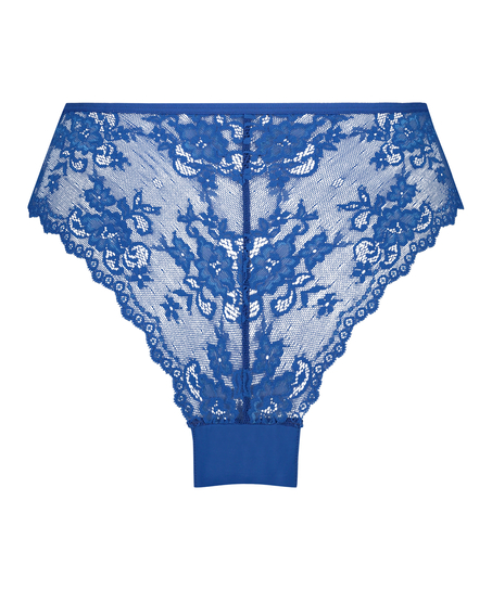 Invisible Brazilian Lace Back, Blau