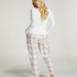 Pantalon de Pyjama Flanel, Beige