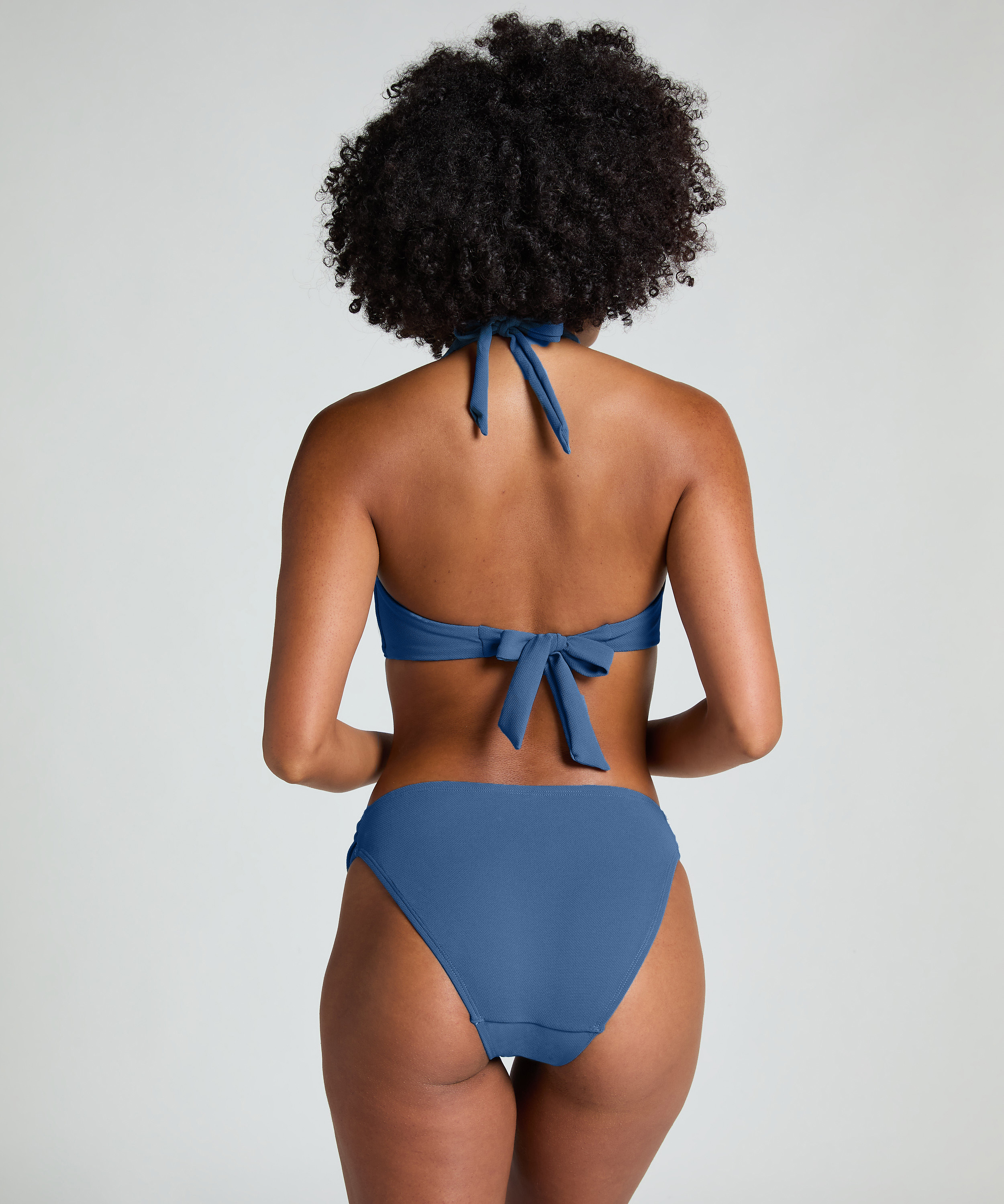 Bikini Slip Rio Scallop, Blau, main