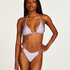 Haut de bikini triangle Aruba, Violet