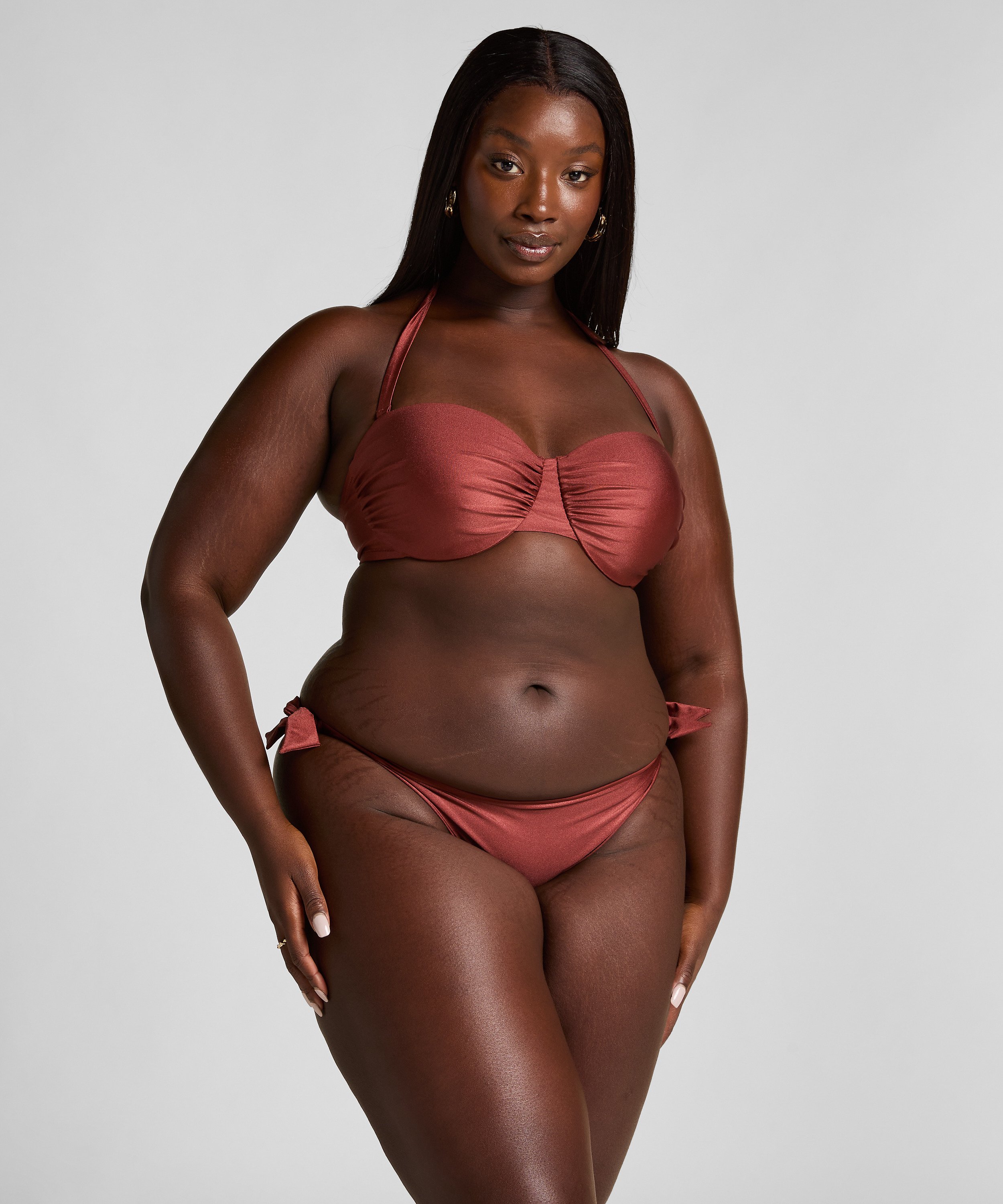 Dune Freches Bikiniunterteil, Rot, main